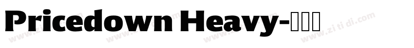 Pricedown Heavy字体转换